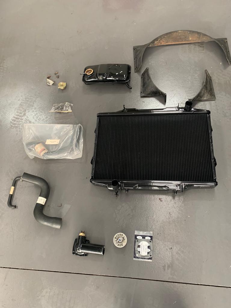 Arthur Tarakjian of North Shore Radiators classic Rolls Royce new radiator