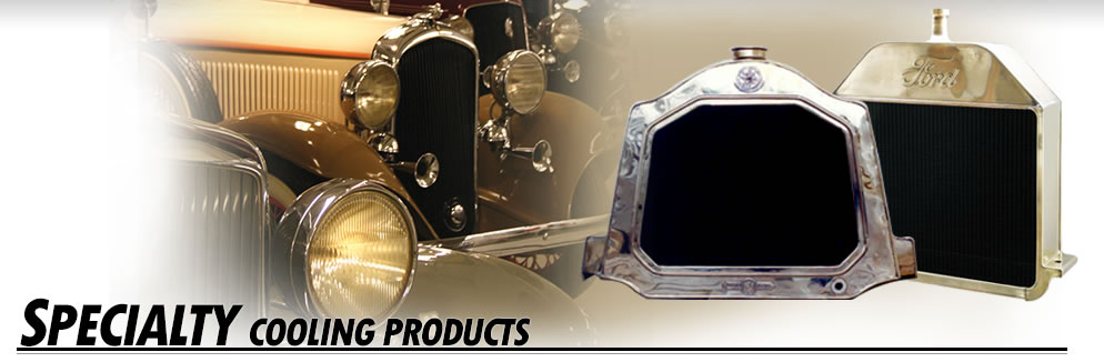 Repair of classic and vintage cars radiators